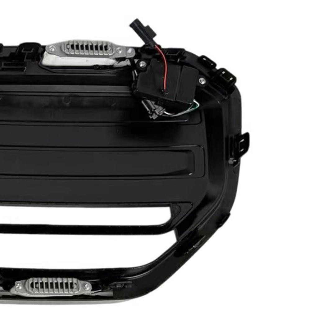M50-Style Front Bumper Grill Grille Fit BMW X3 G45 2025+ Black W/LED Light