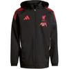 LFC 25/26 Season Domestic All-Weather Lightweight Breathable Waterproof Hooded Zip Football Jacket Men Jackets JV6553