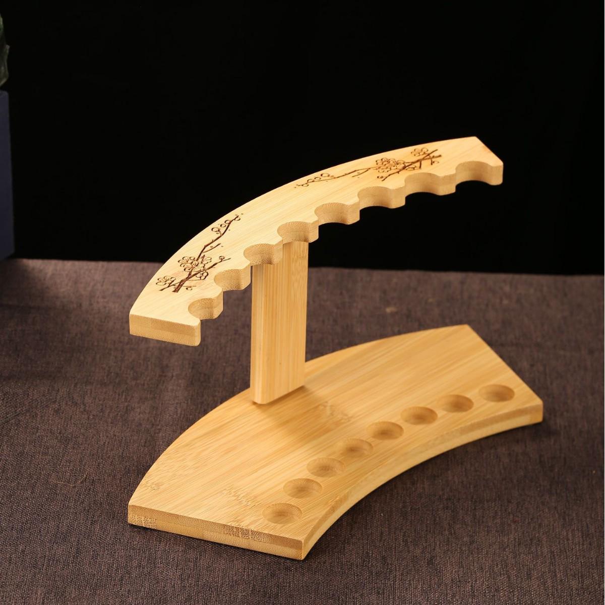 

Бамбуковая подставка для благовоний и держатель для сандаловых палочек для домашнего использования