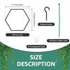 Chain Trellis Plant Climbing Trellis Garden Wall Trellis Waterproof Plant Vine Support Versatile House Planting Accessories