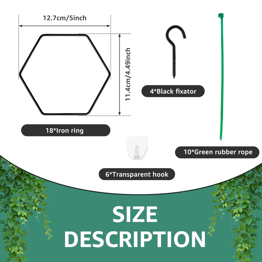 Chain Trellis Plant Climbing Trellis Garden Wall Trellis Waterproof Plant Vine Support Versatile House Planting Accessories