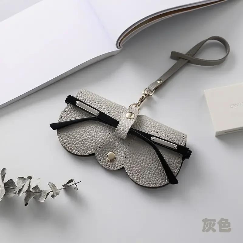 New Sunglasses Bag Portable Eyewear Case Sunglasses Protective Cover Cute Eyewear Clip Women's Minimalist Eyewear Bag