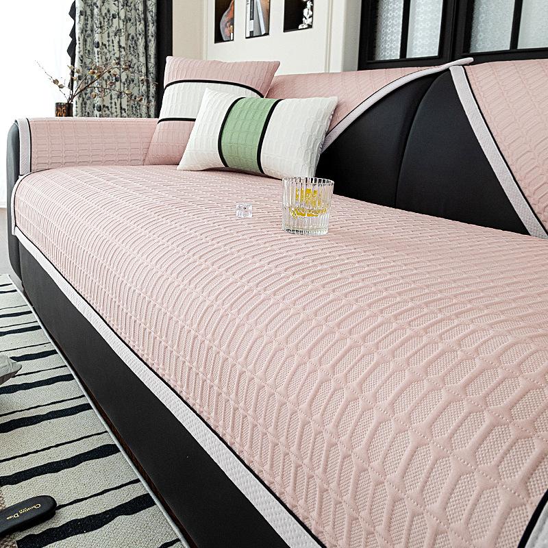 

Летняя прохладная подушка для дивана Новая нескользящая подстилка Подушка для сиденья Летний передовой ощущение Ледяной шелк Чехол для дивана Прохладная подушка 70*70cm