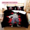 Uchiha Sasuke Character Illustration Pillowcase, Naruto Sasuke Home Decor, Gift for Sasuke Fans