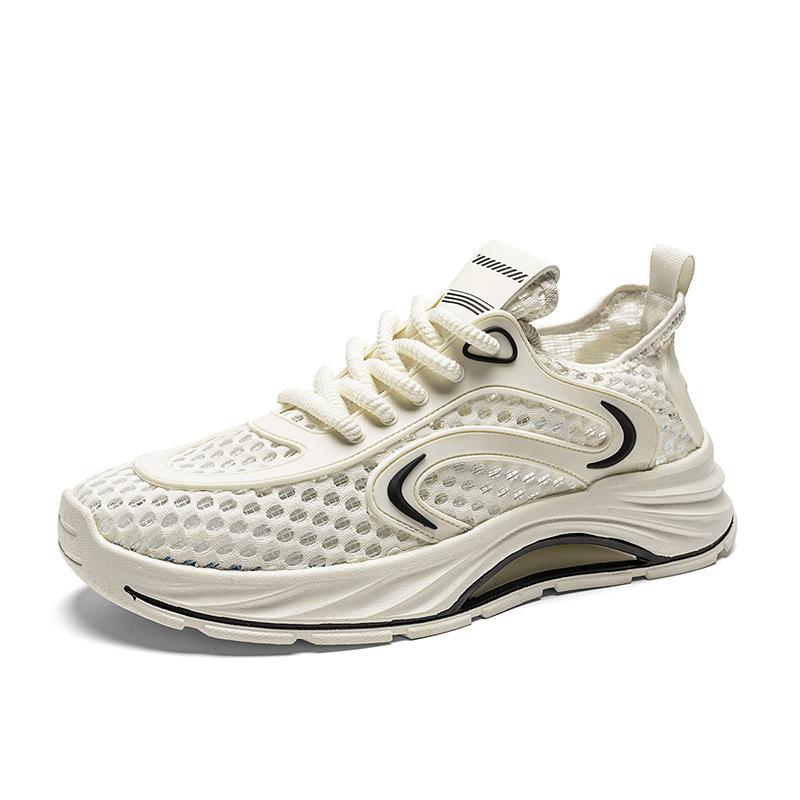

Men s shoes sports shoes summer new hollow mesh breathable thin mesh shoes men s outdoor casual running shoes men 39