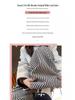American Retro Pinstripe Woolen Petite Wide-Leg Pants - Casual Straight-Leg Streetwear 145cm