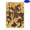Anime Haikyuu Poster Retro Kraft Paper Volleyball Boy Prints Modern Home Decoration Mural Wall Art Painting Room Decor Aesthetic