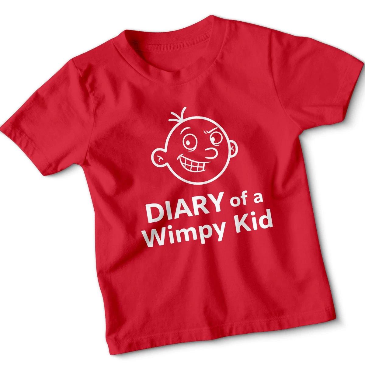 Diary Of A Wimpy Kid Book Day Story Character Study Lovers Kids Tshirt 160