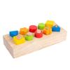 Montessori Wooden Post-Screwing Toy: Enhance Child's Hand-Eye Coordination & Parent-Child Interaction