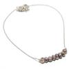 Pyrite Agate Gemstone Handmade 925 Sterling Silver Jewelry Necklace 20" GK-5059