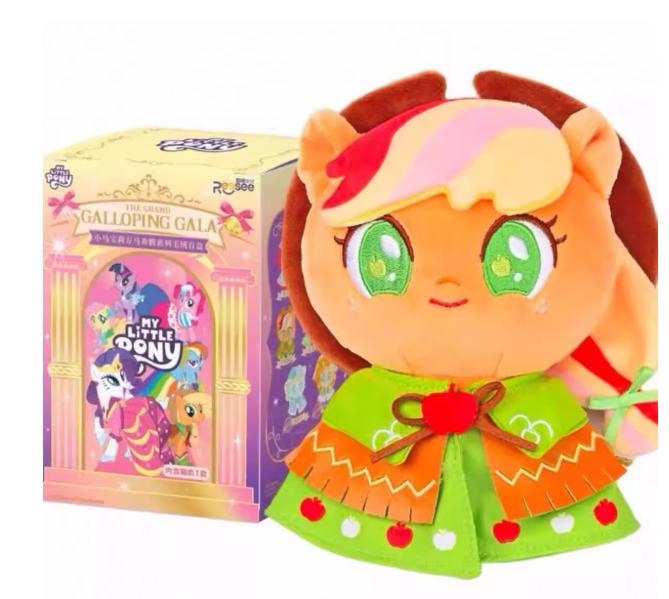 Hot Genuine My Little Pony The Grand Galloping Gala Series Plush Dolls Blind Box Trendy Surprise Stuffed Pendents Surprise Gift