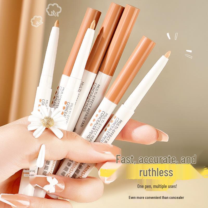 MINSHZEE Mingxi Zhi Concealer Pencil: Eyebrow, Eyelid & Dark Circle Cover for Face Contouring.