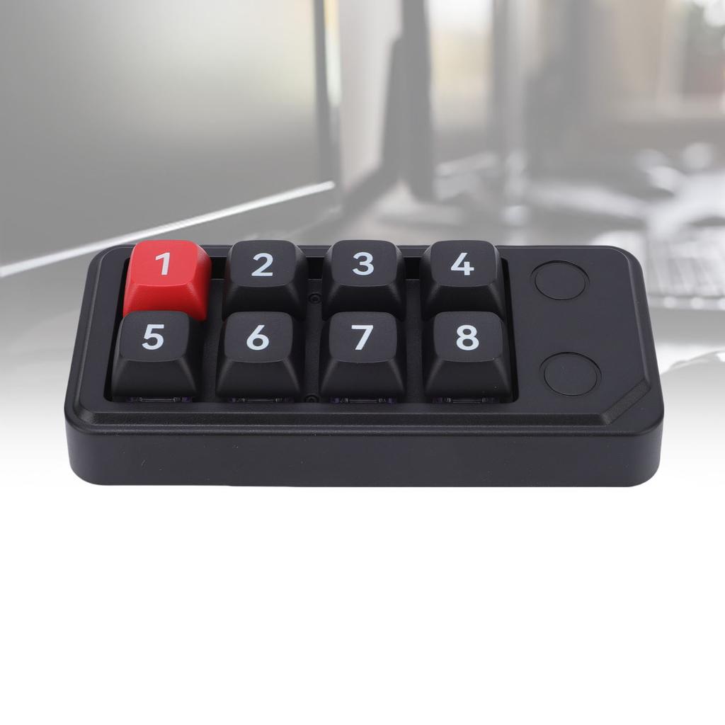 USB C Wired 8 Key Keyboard   Programmable Hot Swappable NaMacro Mechanical Keyboard Number Pad for     7 8 10