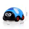 Kids Pull Back Vehicle Cute Look   Resistant Plastic Miniature Pull Back Car Toy Model for Boys Girls