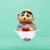 Crayon Shin-chan Blind Box Figures: Snack Time, Dessert, and Cosplay Series - Trendy Toy Ornaments and Gifts.