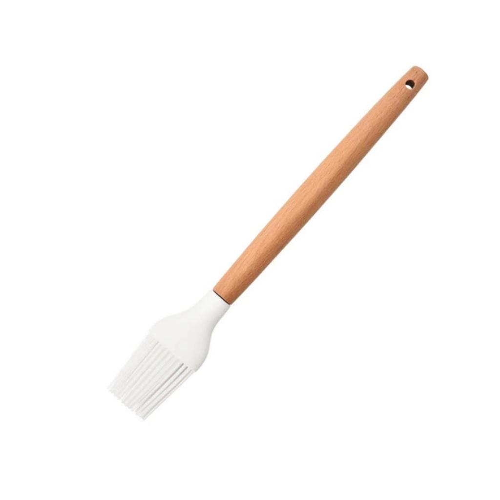 Silicone Kitchenware Set 12-piece Wooden Handle Kitchenware Set Non-stick Pan Cooking Silicone Kitchenware 11-piece Set