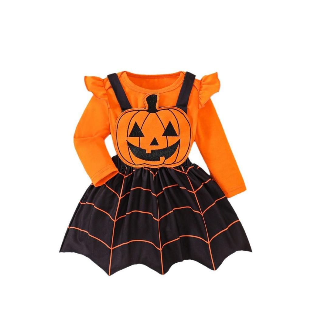 Girls Baby  Cartoon Romper