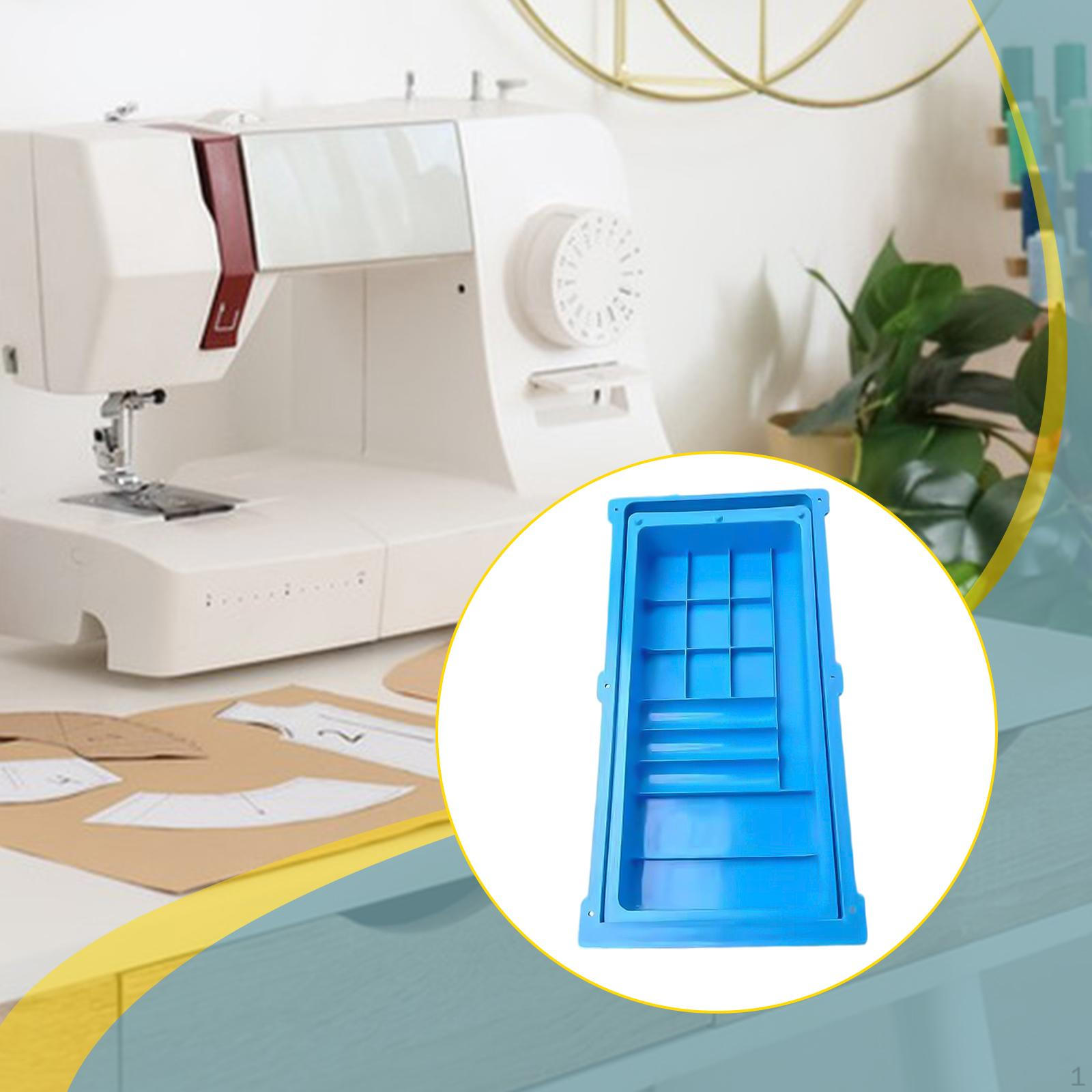 

Sewing Machine Table Stand Sliding Drawer, Attachments Part Double Storage for