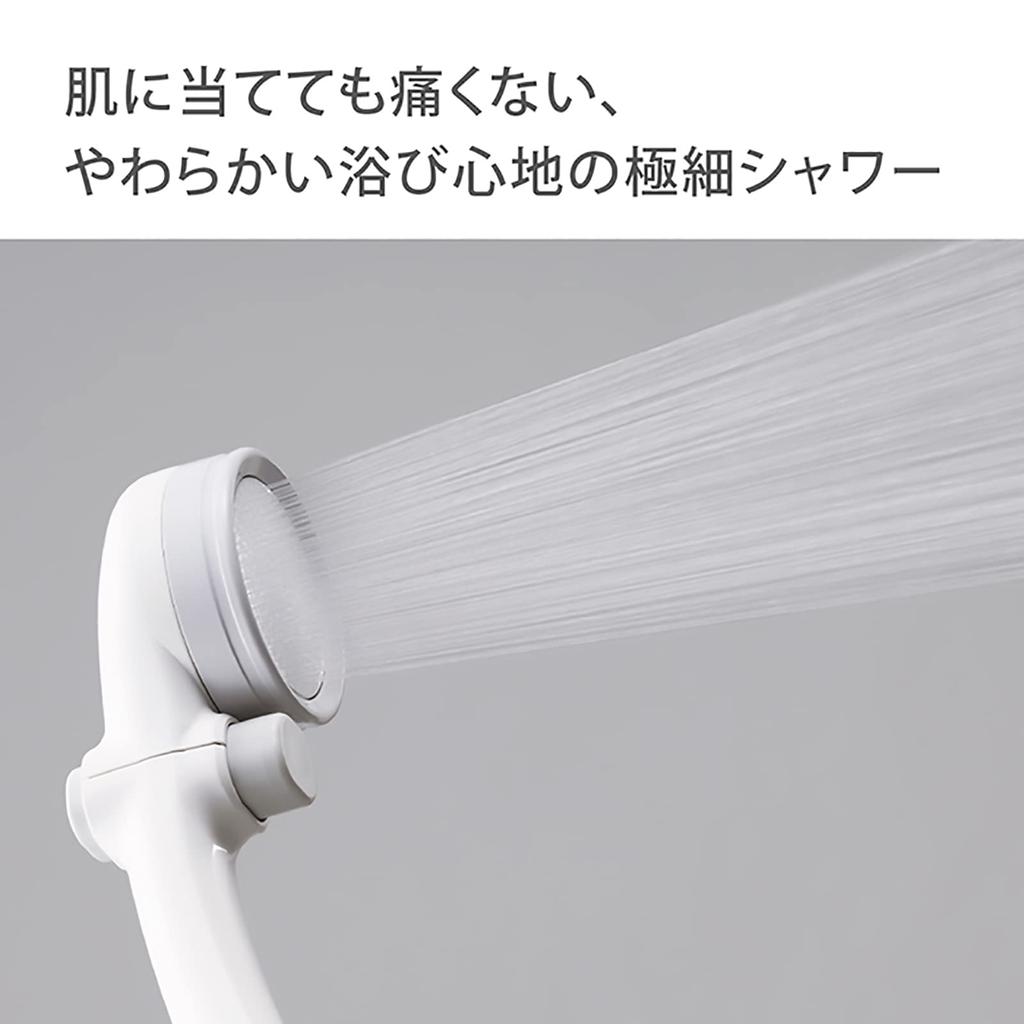 Takagi Shower Comfortable Shower Pita Low Water No Tools JSB012 Head, T, Water-Saving, Pressure, Required,