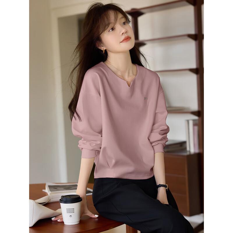 Mohan Yimei Casual Round Neck Loose Sweatshirt