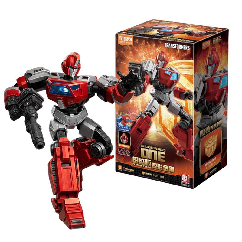 Blokees Movies Transformers One Toys LED Optimus Prime Starscream SENTINEL PRIME Megatron Action Figure Assembled Toy Kids Gift