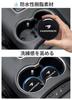 HUDIY Car Silicone Coaster for Toyota Harrier 80 Resin Silver 68mm 4mm Car Gift Pair of Series, Coated, Logo, Black, Diameter, Thickness, Slim,