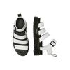 New Dr.Martens Blaire Leather Strap Sandals White Women's 25768100