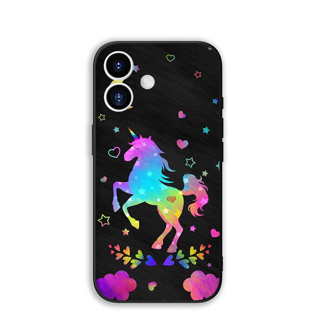 

Cover for Xiaomi Redmi Note 12 10 11 9 Pro 10C 12C 9T 9A 10A 12S Note11 Note12 5G 4G Protective Phone Case Unicorn Cartoon Horse Redmi Note 11 Pro