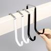 2pcs Metal Towel Hanging Rack Plastic Coating Shower Hanger New Coat Hanger  for Closet Organizer