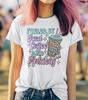 Fueled by Iced Coffee and Anxiety Shirt - Funny Graphic Tee for Coffee Lovers