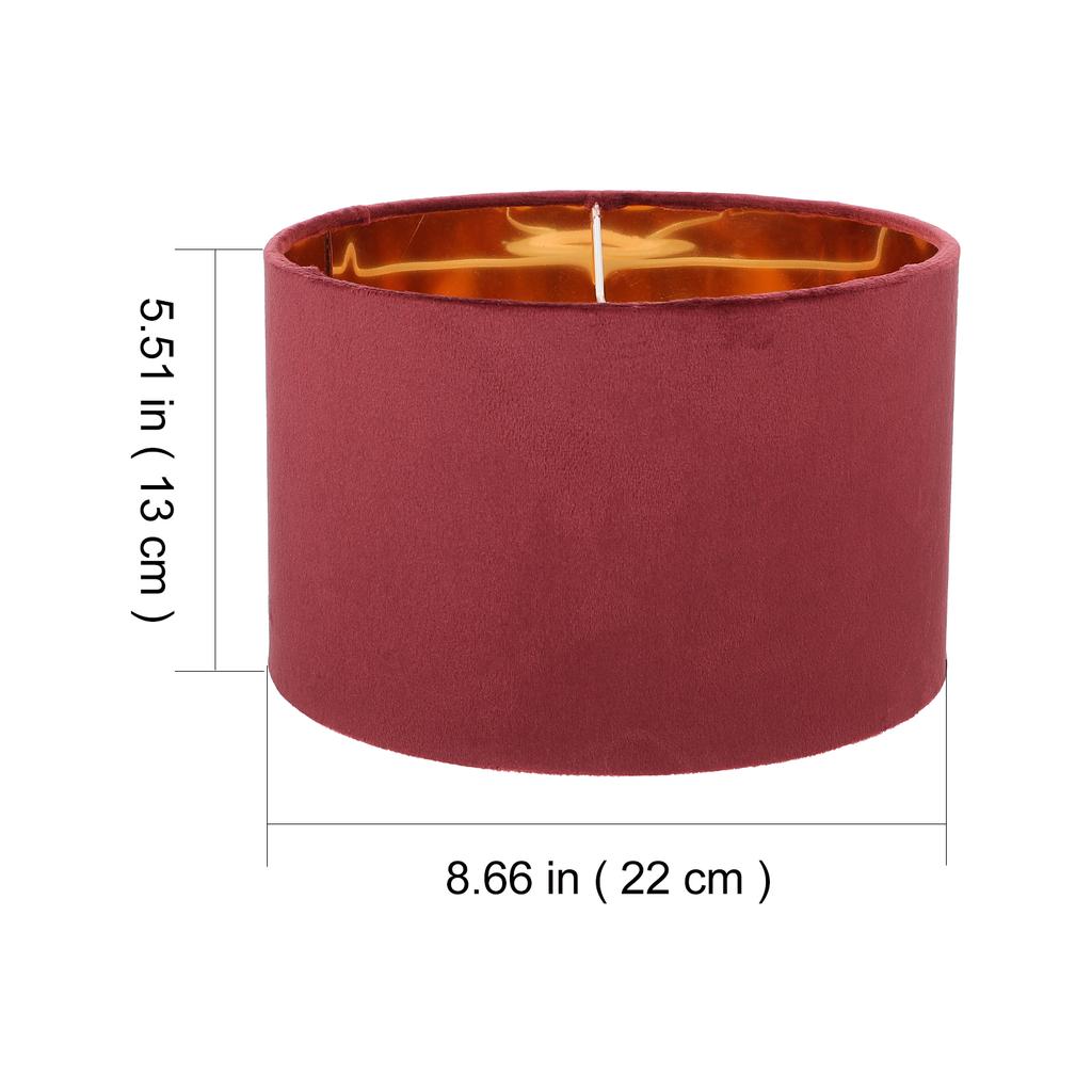 Cloth Craft Lampshade Simple Table Light Cover For Bedroom Living Room Decor Dust Protection Warm Lighting Effect