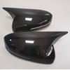 Gloss Black OX Horn Door Side Mirror Cover Guard Cap Fits Kia Optima K5 2011-15