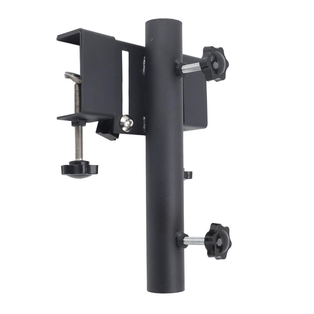 Soporte universal para mástil de bandera de camión, de acero, de construcción robusta, para enganche de camión.