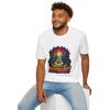 Eyeball Forest Psychedelic Surreal Horror Fantasy Unisex Softstyle T-Shirt