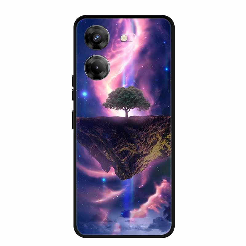 For Tecno Pova 5 Phone Case 6.78" Coque Black Bumper Silicone Soft Back Cover Case For Tecno Pova 5 Case Pova5 Funda Para Capa