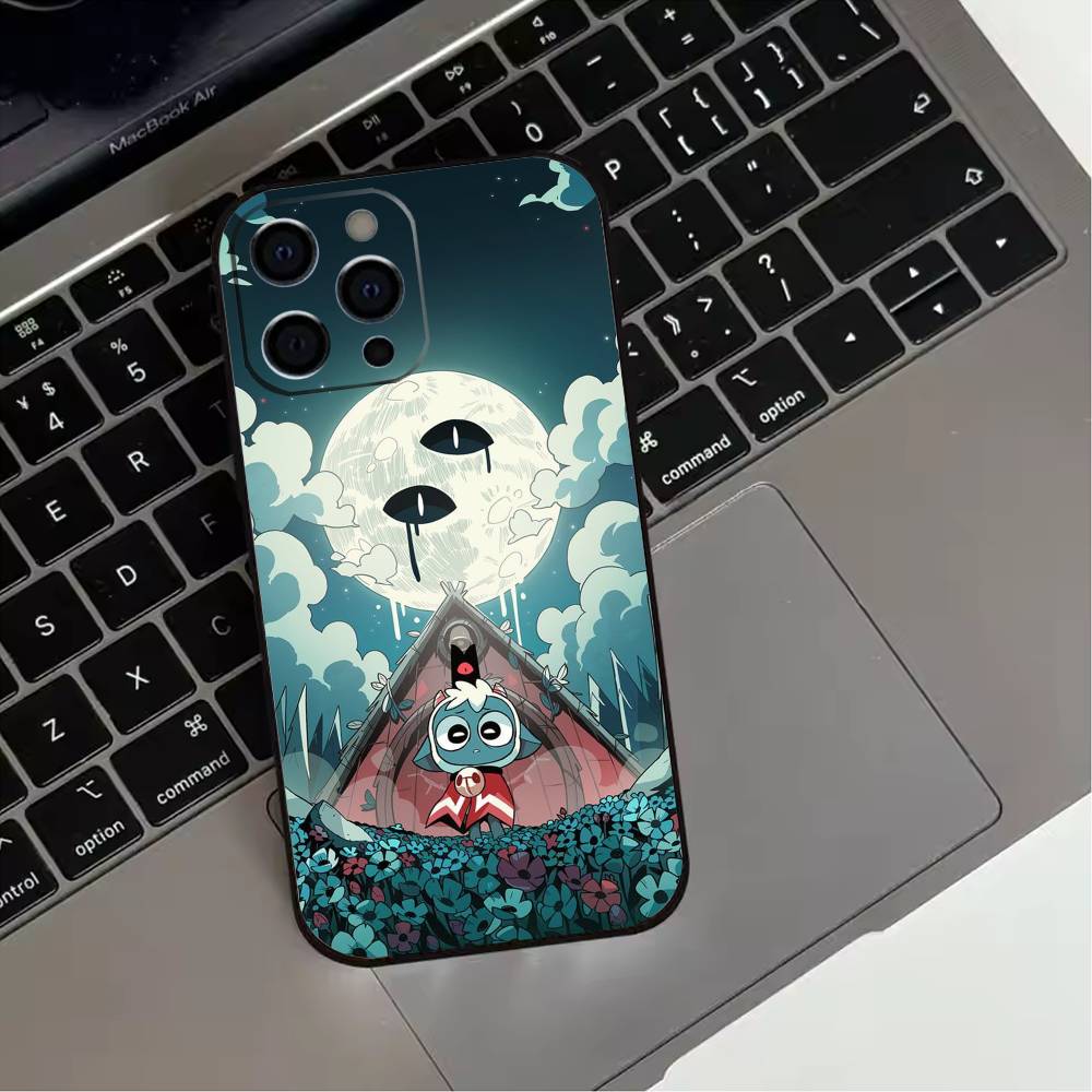 Cult Of The L-Lamb Game  Phone Case For iPhone 17,16,15,14,13,12,11 Plus,Pro Max,XS,Soft Silicone Black Cover