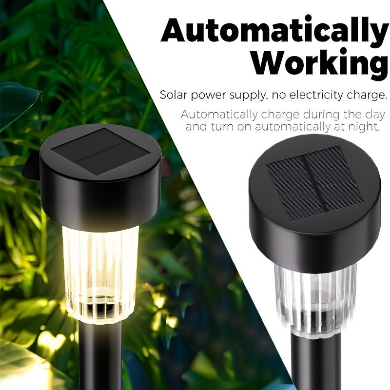 12pcs Solar Outdoor Lawn Lights, Decorative Outdoor Lawn Lights, Halloween Christmas, Holiday Decorative Lights, Suitable for Gardens, Courtyards