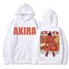 Bluzy z kapturem z grafiką Anime Neo Tokyo Akira Film Science Fiction Shotaro Kaneda Bluza Harajuku Luźna