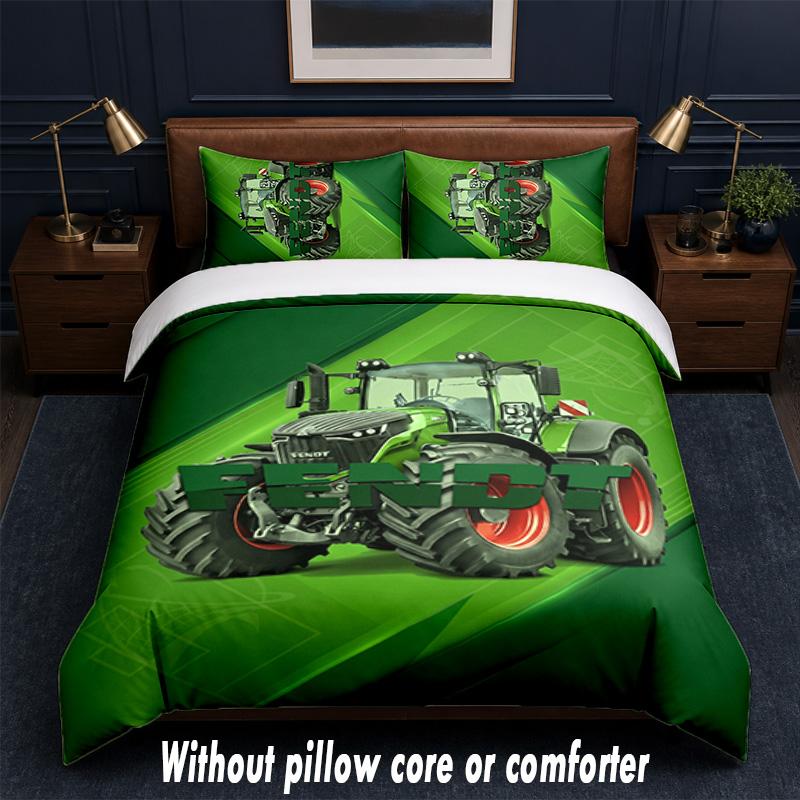 Set Biancheria da Letto Design Fendt 1 Copripiumino + 2 Federe Morbido Traspirante Biancheria da Letto per la Casa