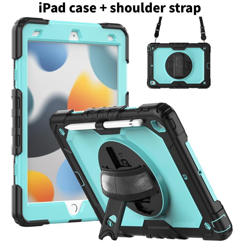Ipad For Air 11 Case Silicone Anti Fall Rotating Bracket Protective Cover Gift