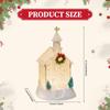 Christmas House LED House Night Light Gift Cute Craft Christmas Ornament