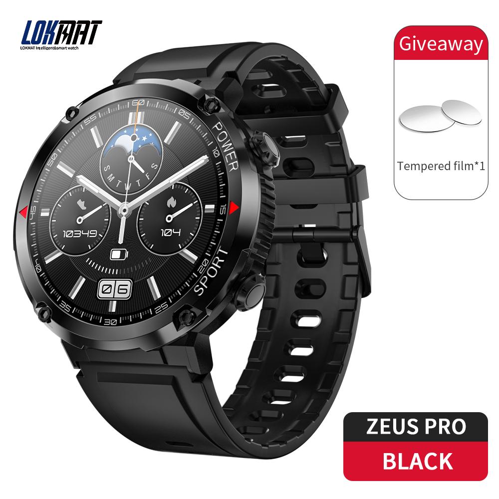 Buy LOKMAT ZEUS PRO Bluetooth Calls Sport Smart Watch 1.6 Inch Big Full  Touch Screen Fitness Tracker Smartwatch Heart Rate Monitor at affordable  prices — free shipping, real reviews with photos — Joom