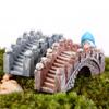 Resin Craft Resin Bridge Miniatures Small Bridge Jiangnan Small Bridge Creative   Fairy Garden