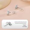 S925 Sterling Silver Rose Stud Earrings for Girls - 2025 Niche Design, Exquisite and Versatile Gift for Girlfriend.