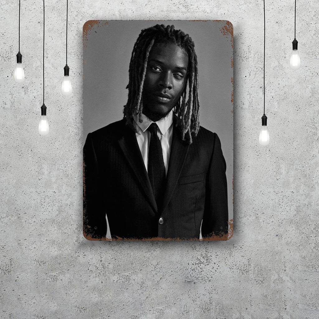 Fetty Wap Vintage Tin Sign Home Decor Wall Decor Art Wall Mural Room Decoration Decor Retro Metal Sign Plate Bar Posters