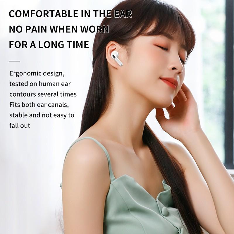 Pro4 TWS Bluetooth Headset LED Digital Display Earphones HiFi Wireless Sport Music Headset