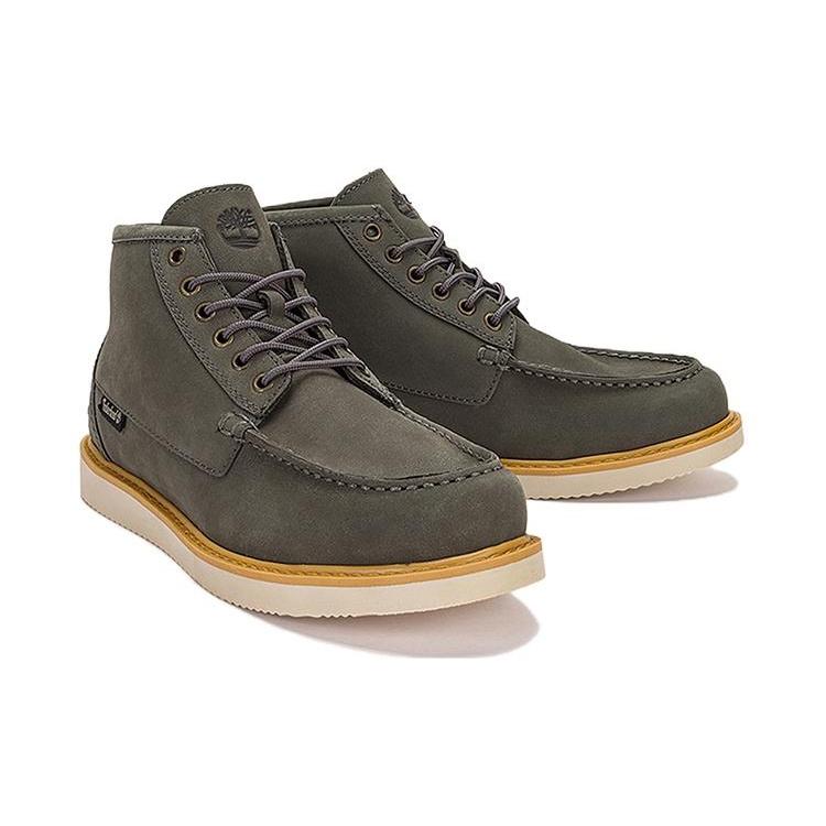 Timberland Newmarket II Chukka Boot 'Medium Grey Nubuck' Men's A5XUY