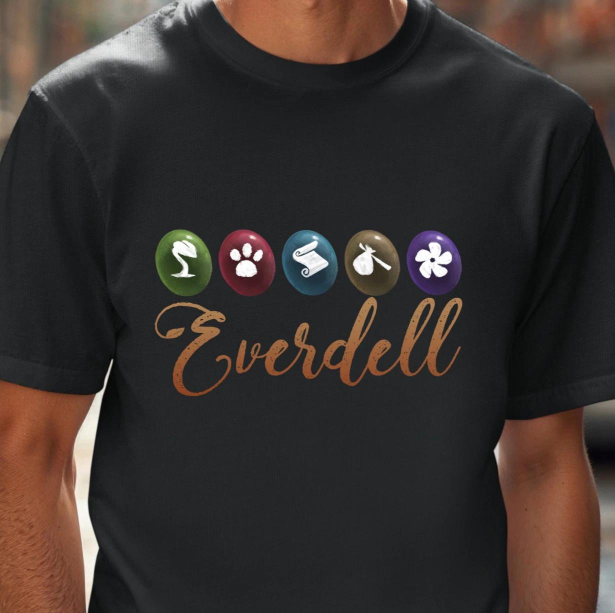 Everdell Board Game Inspired T-shirt, Board Game Night Tee, Gaming Shirt S