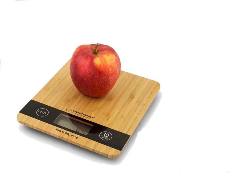 ES39 BAMBO DIGITAL KITCHEN SCALE UP TO 5kg WOODEN