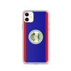 Phone Case – Flag of Belize – Compatible iPhone 11 – Soft Case – Resistant and Shockproof - Silicone - Pixelforma